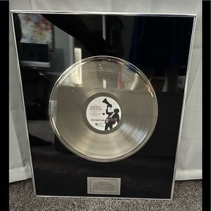Bryan Adams Waking Up the Neighbors plaque